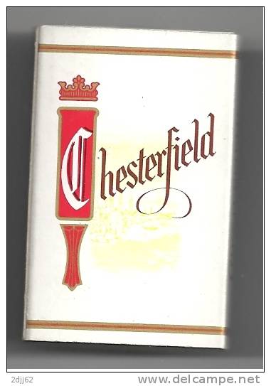 Cigarette, "Chesterfield", Classe Ouverte - Boite Allumettes, Neuve, Vide  (AL058) - Tobacco