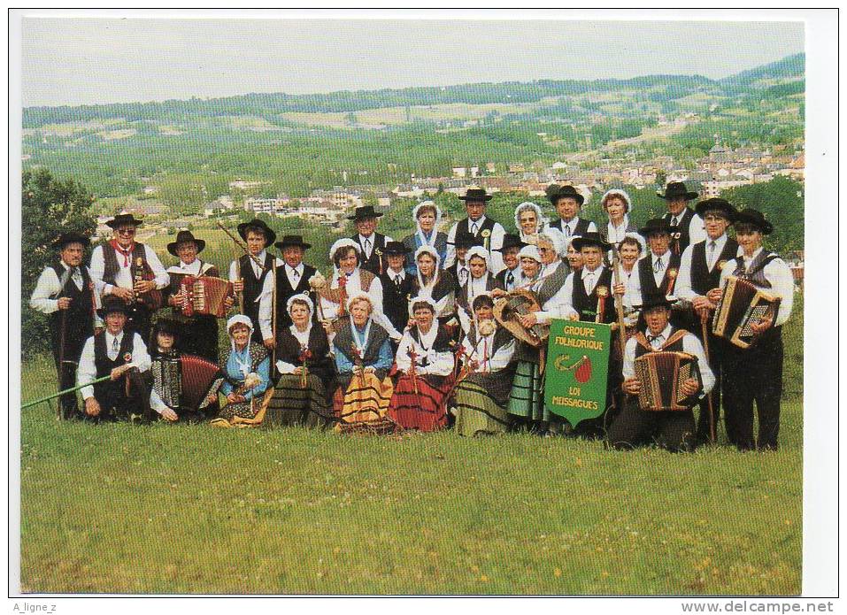 Ref 65 CPSM Groupe Folklorique De Corrèze  Foyer Culturel Meyssac Loui Meissagués - Autres & Non Classés