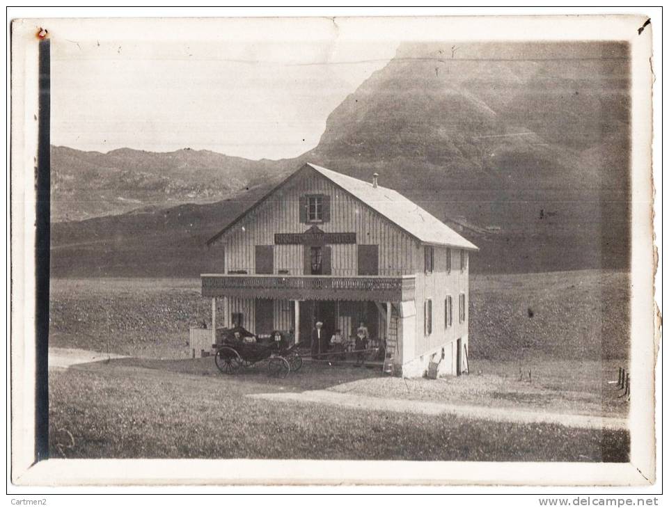 PHOTO ANCIENNE : CHALET HOTEL DU COL DES ARAVIS 74 AHUTE-SAVOIE - Autres & Non Classés