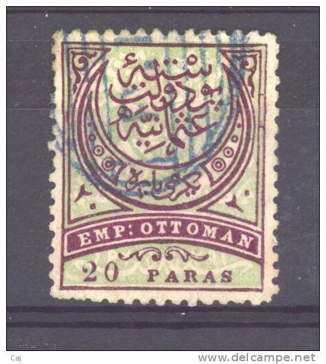 Turquie  -  1876  :  Mi  31  (o) - Usados