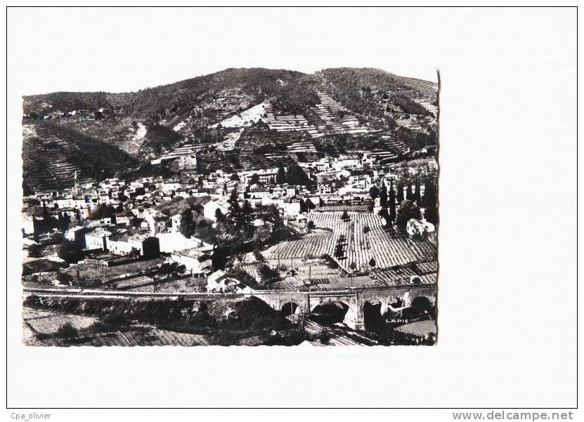 30 SUMENE Vue Générale Aérienne, Ed Lapie 15, En Avion..., CPSM 10x15, 196? - Sumène