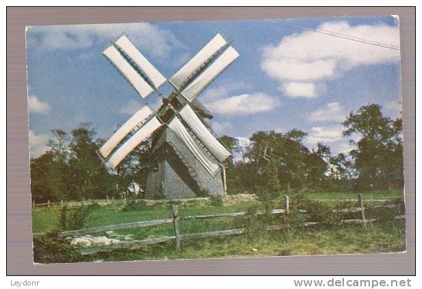 Historic Windmill At Eastham On Cape Cod, Massachusetts 1955 - Cape Cod