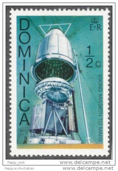 Dominica Space Rocket Launch Viking Mission To Mars MNH - USA