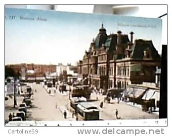 ARGENTINE// BUENOS AIRES// ESTACION DEL FERRO.CARRIL DEL SUD GARE  STATION  STAZIONE BAHNHOF TRAM 1910 S1954  DS15027 - Argentina