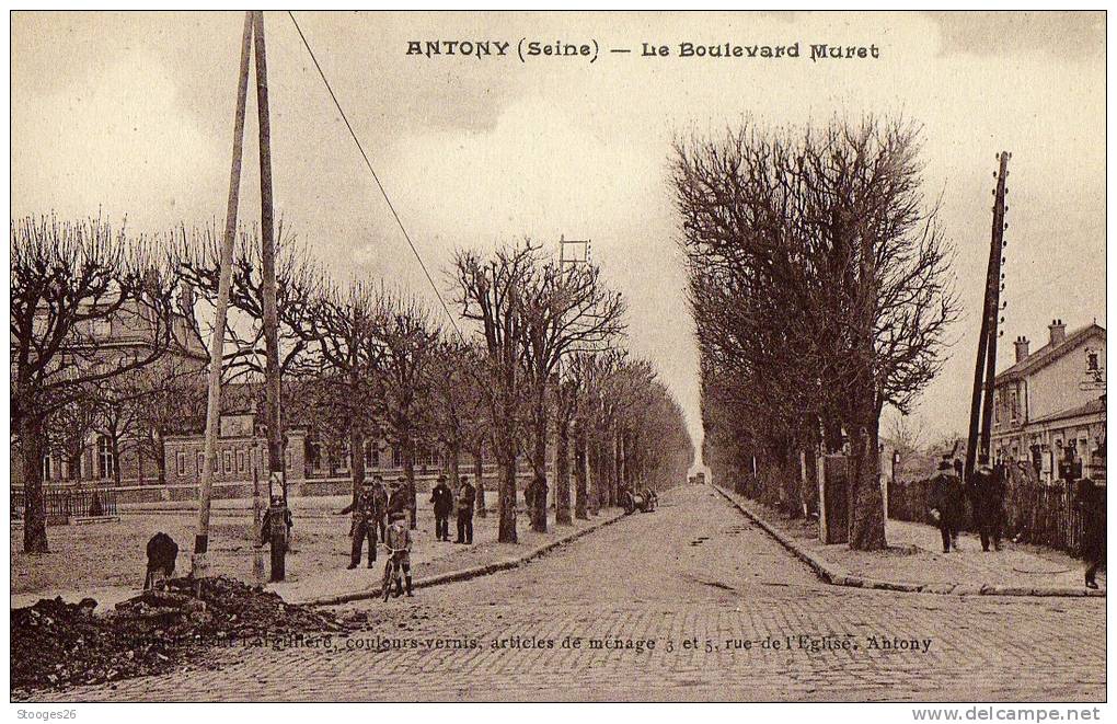 ANTONY ---Le Boulevard Muret--- [[voir Scans]] - Antony