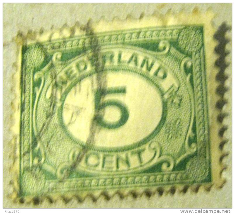 Netherlands 1921 Numerals 5c - Used - Used Stamps