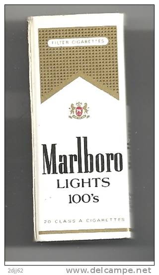 Cigarette, Marlboro, Classe Ouverte - Boite Allumettes, Neuve  Voir Scan, Vide  (AL124) - Tobacco