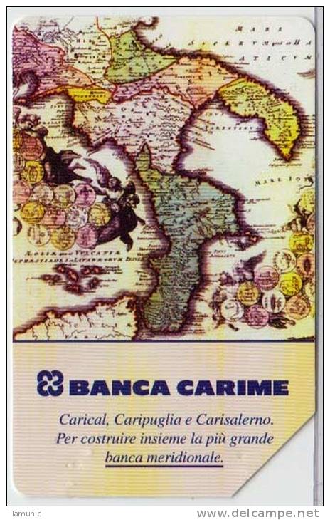 ITALY  ITALIA  GI 764  BANCA CARIME   L. 10 000  30.06.2000. Tiratura: 455 000 - Public Practical Advertising