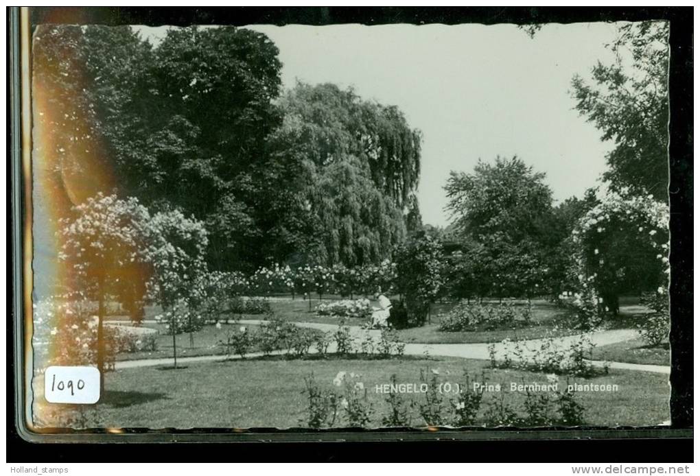 ANSICHTKAART Uit HENGELO * PRINS BERNHARD PLANTSOEN (1090) GELOPEN NAAR HEINO - Hengelo (Ov)