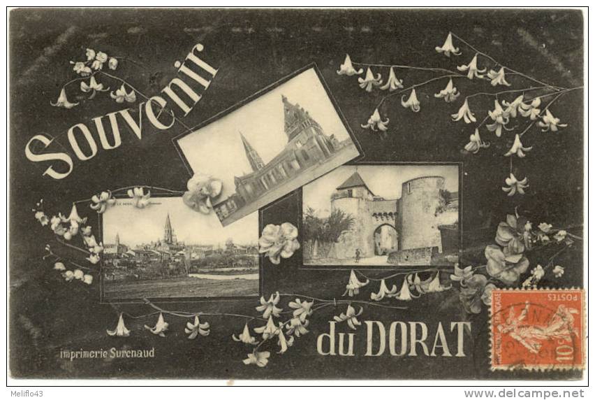 87/CPA - Souvenir Du Dorat - Le Dorat