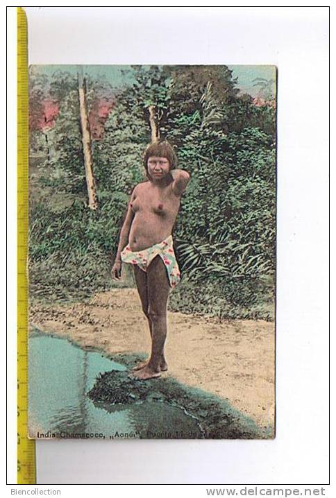 Paraguay.India Chamacoco.Indienne Nue - Paraguay