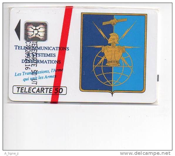 Télécarte Phonecard Neuve Sous Blister NSB 50 U Armées De Terre Les Transmissions - 1993