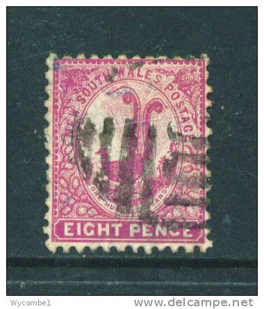 NEW SOUTH WALES  -  1888  Centenary  8d   Used As Scan - Used Stamps