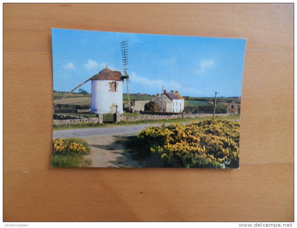 Cp  Le Vieux Moulin à Vent D' Erdeven - Erdeven