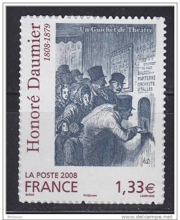 DAUMIER  2008 - YTn°224- MAURY 227- RARE -Autocollant / Adhesif - Altri & Non Classificati