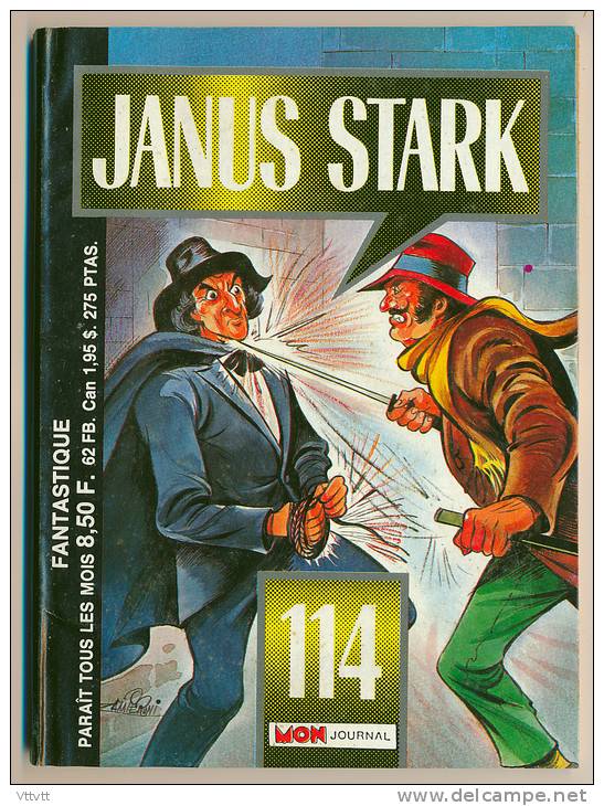 BD,SERIE : JANUS STARK, N° 114 (Juillet 1988), Mon Journal - Janus Stark