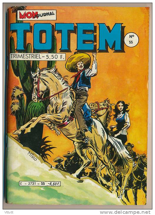 BD,SERIE : TOTEM, N° 55 (Février 1984), Mon Journal - Mon Journal