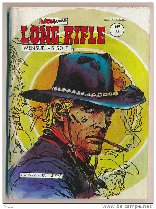 BD,SERIE : LONG RIFLE, N° 83 (Décembre 1984), Mon Journal - Mon Journal