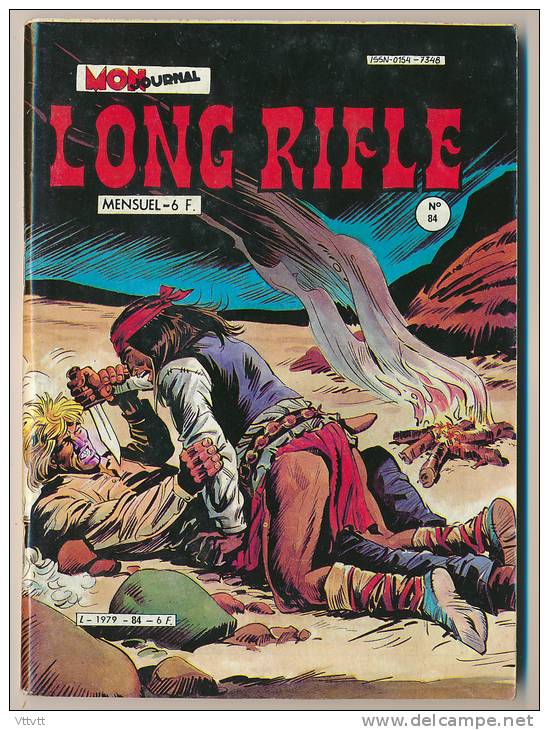 BD,SERIE : LONG RIFLE, N° 84 (Janvier 1985), Mon Journal - Mon Journal