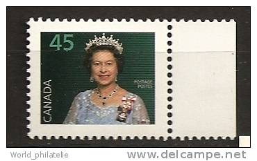 Canada 1995 N° 1418 ** Courant, Reine, Elisabeth II, Couronne - Neufs