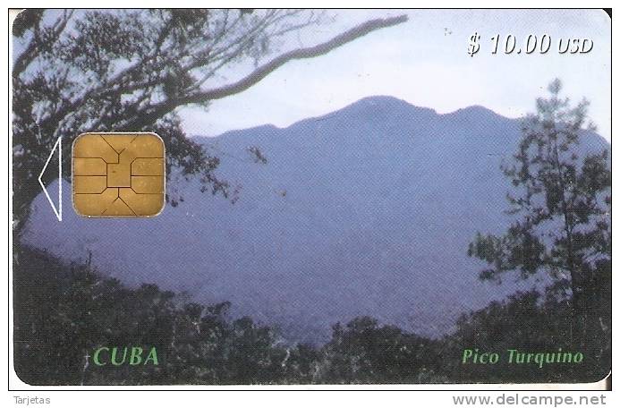 11 TARJETA DE CUBA DEL PICO TURQUINO - Cuba