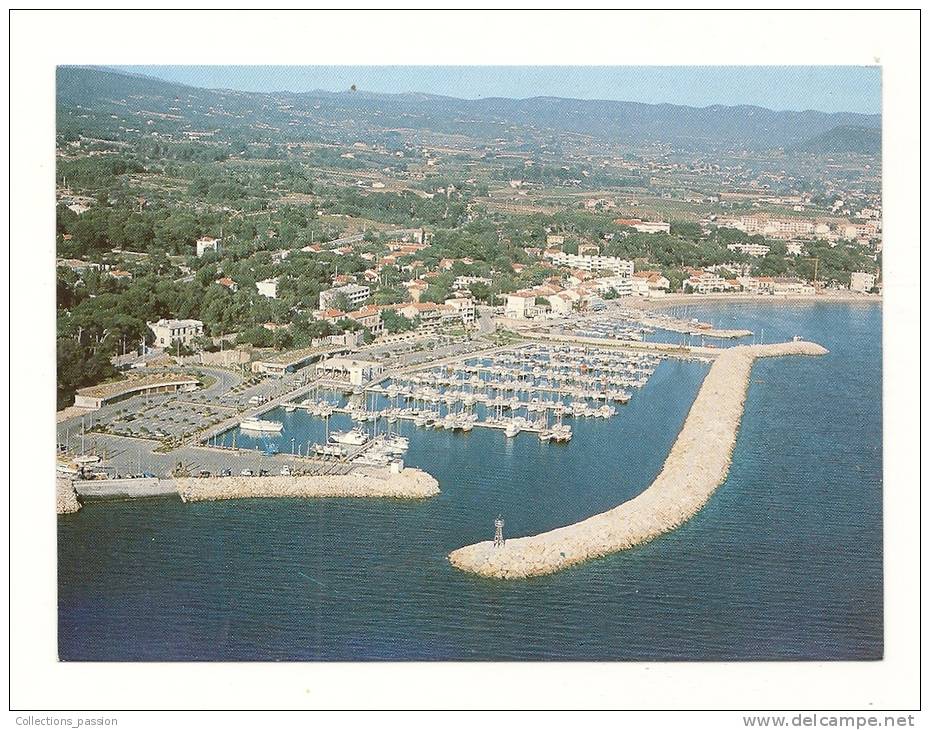 Cp, 83, Saint-Cyr-les-Lecques, Vue Aérienne Du Nouveau Port De Plaisance - Saint-Cyr-sur-Mer