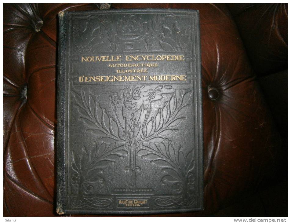 ANNEE 1922  NOUVELLE ENCYCLOPEDIE AUTODIDACTIQUE ILLUSTREE D ENSEIGNEMENT MODERNE - Encyclopaedia