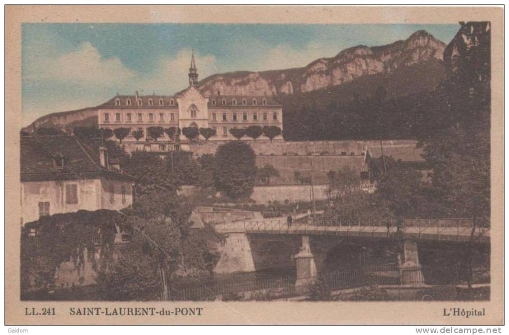 LL241 SAINT LAURENT DU PONT - L'Hôpital - Saint-Laurent-du-Pont
