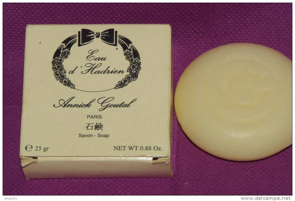 SAVON  ANNICK GOUTAL EAU D' HADRIEN / PARIS Boite D'origine - Beauty Products
