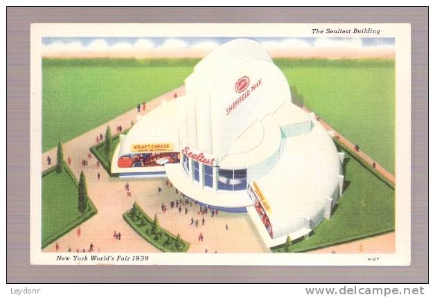 New York World's Fair 1939 - The Sealtest Building - Milk - Kraft Chese - Other & Unclassified