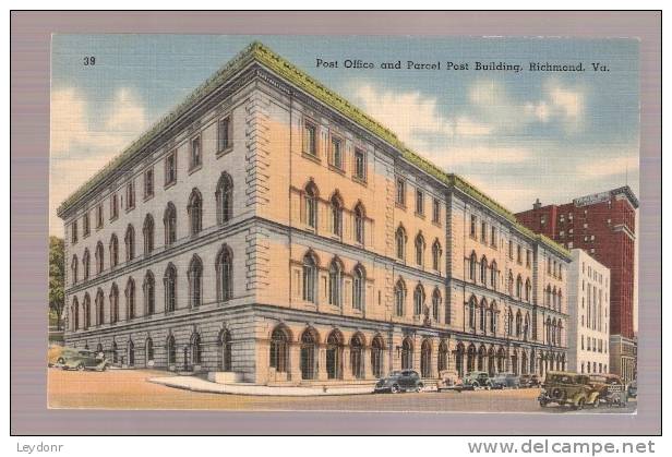 Post Office And Parcel Post Building, Richmond, Virginia - Richmond