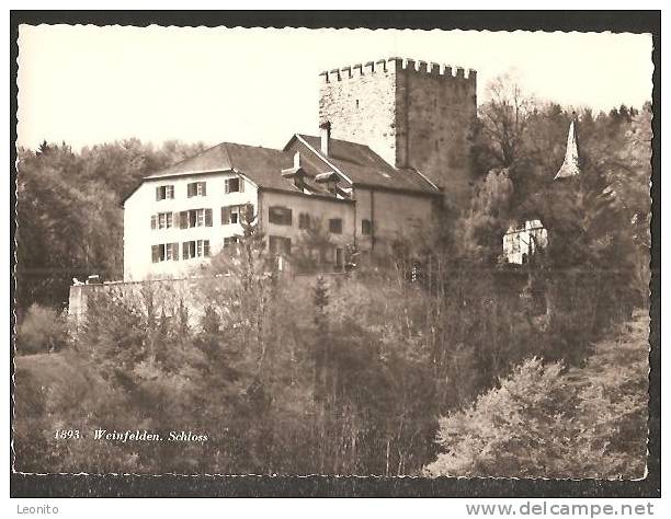WEINFELDEN SCHLOSS Thurgau Ab Weinfelden 1946 - Weinfelden