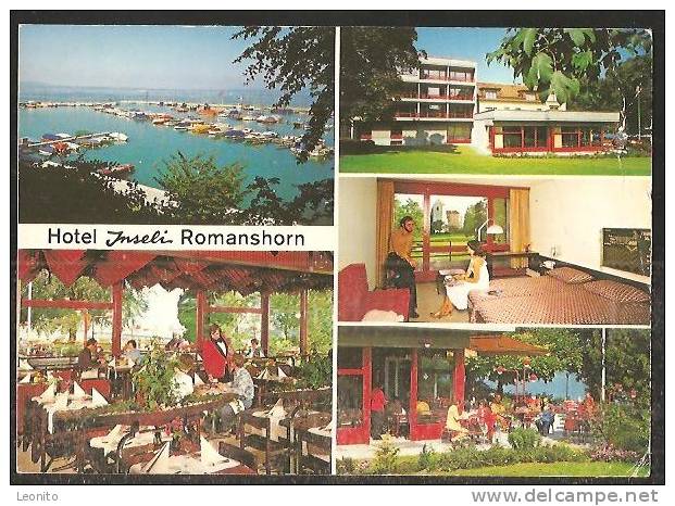 Hotel INSELI ROMANSHORN 5-Bilder-Karte 1982 - Romanshorn