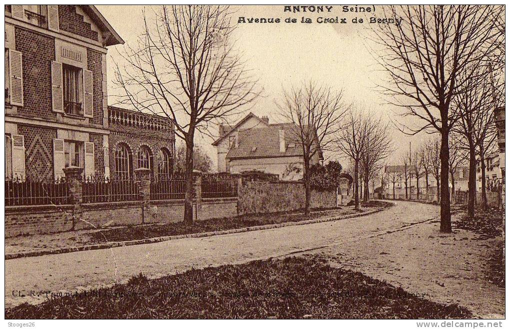 ANTONY ---Avenue De La Croix De Berny--- || Voir Scans ]] - Antony