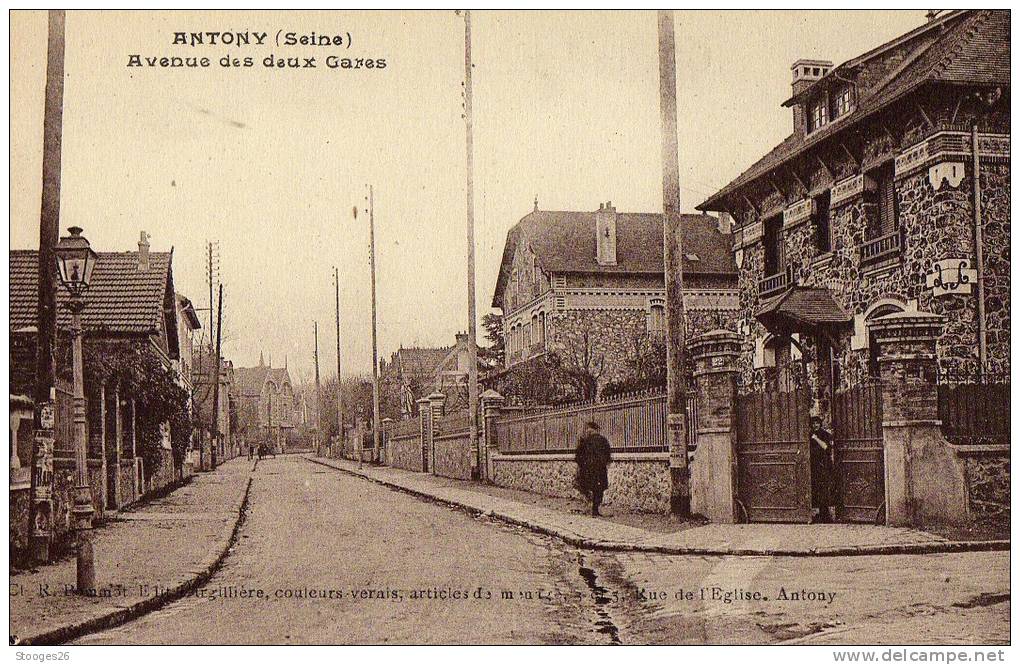 ANTONY ---Avenue Des Deux Gares--- {{Voir Scans ]] - Antony