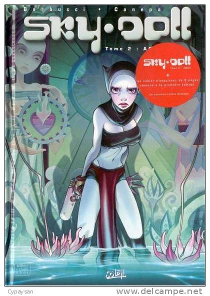 SKY DOLL T 2 EO BE BARBUCCI CANEPA  04-2002 AVEC CAHIER CROQUIS RARE - Sky Doll