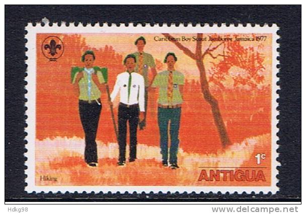 Antigua+ 1977 Mi 460 Mnh Pfadfinder - 1960-1981 Ministerial Government