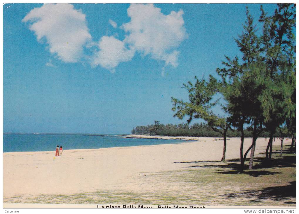 Ile Maurice,mauritius,ile Aux Cerfs,autrefois Ile De France,océan Indien,mascareignes,PLAGE BELLE MARE,BEACH,il Y A + 30 - Other & Unclassified