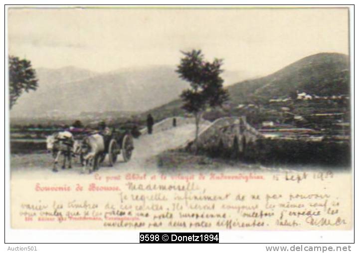 09598g BROUSSE - PONT ABDAL Et Le VILAYET De HUDAVENDIGHIAR - 1903 - Charrette à Boeufs - Turkije