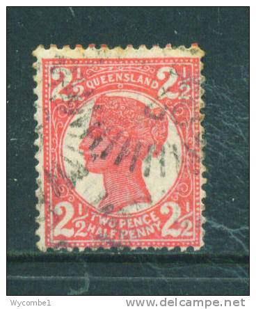 QUEENSLAND  -  1897  Queen Victoria  21/2d   Used As Scan - Used Stamps