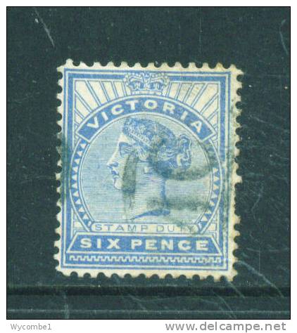 VICTORIA  -  1886  Queen Victoria  6d   Used As Scan - Used Stamps