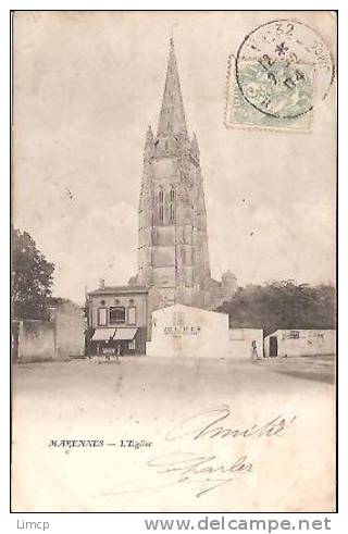 MARENNES: L'église - Marennes