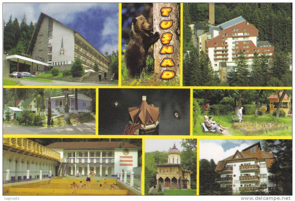 RESORT TUSNAD . CIUCAS ''HOTEL, OLT ''HOTEL''ORTHODOX CHURCH, COLLECTION POSTCARDS, CARTE POSTALE - ROMANIA - Rumänien