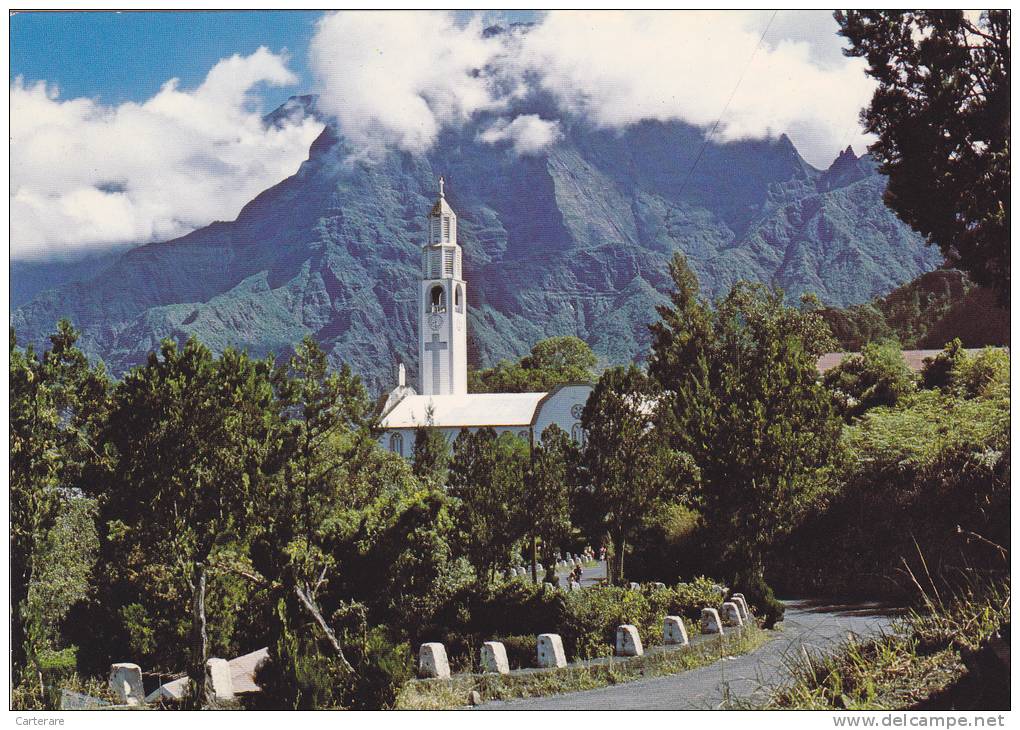 Ile De La Réunion,ile Française,outre Mer,archipel Des Mascareignes,océan Indien,ile,EGLISE DE CILAOS - Saint Pierre