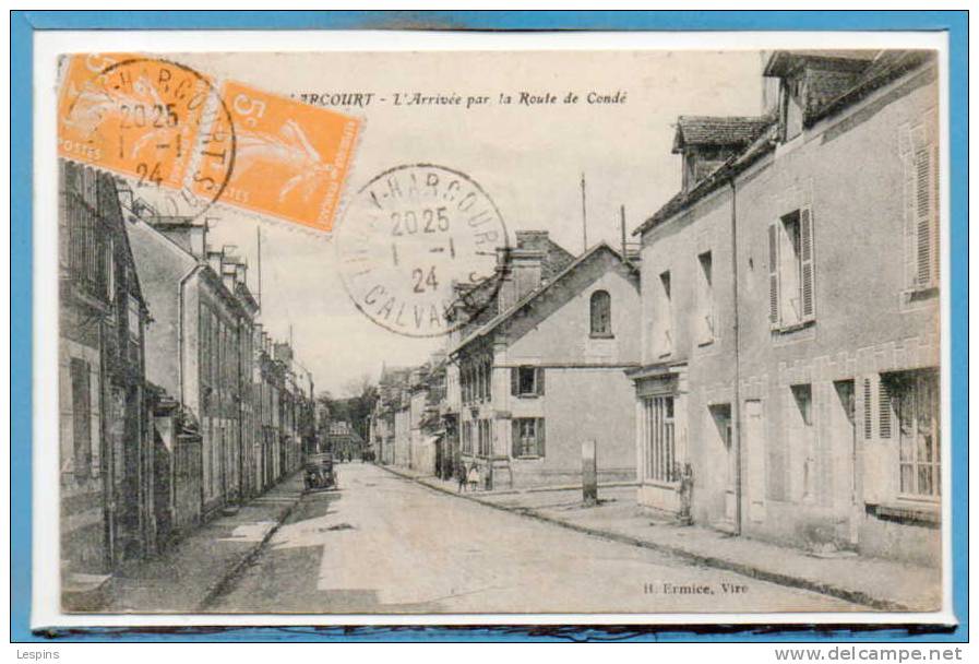 14 - THURY HARCOURT --  L'Arrivée Par La Route De Condé - Thury Harcourt