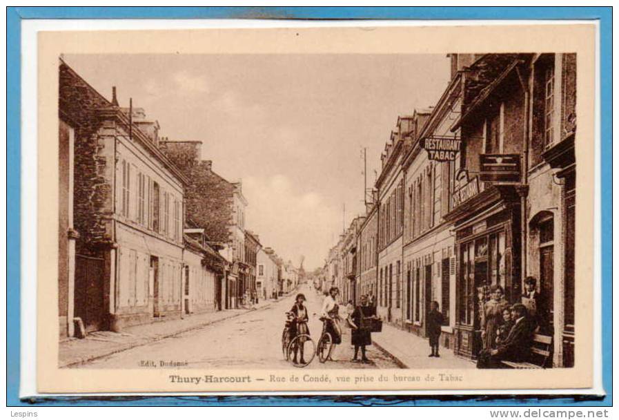 14 - THURY HARCOURT -- Rue De Condé, Vue ..... - Thury Harcourt