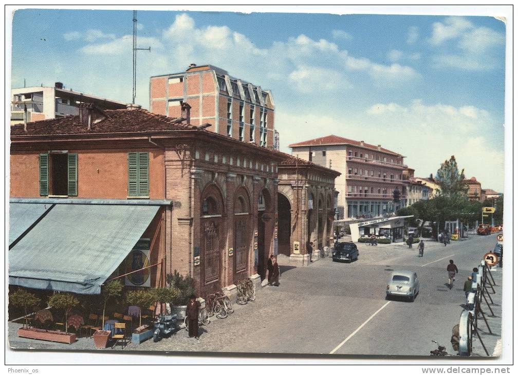 ITALY - CESENA, Barriera Cavour, Old Car - Cesena