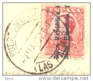 S.S.  MARTHA  WASHINGTON -  On ATLANTIC - REPUBLICA ESPANOLA - LAS PALMAS - 1932 - Hausboote