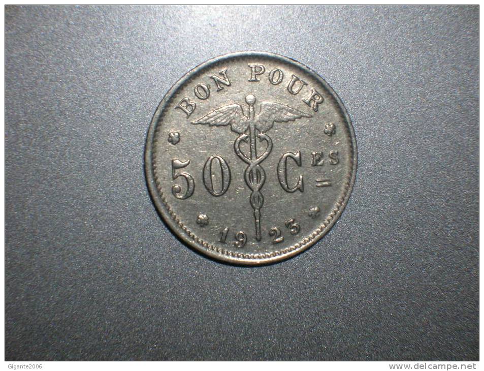 Bélgica 50 Céntimos 1923 (belgique) (1372) - 50 Centimes