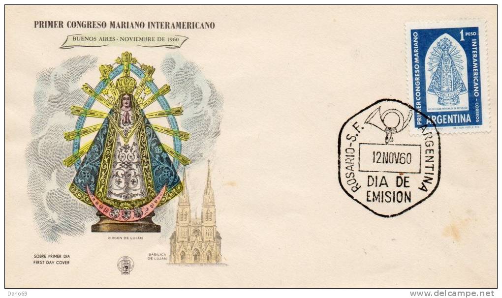 1960 LETTERA - FDC